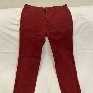 Men’s Red Levi’s Jogger Jeans